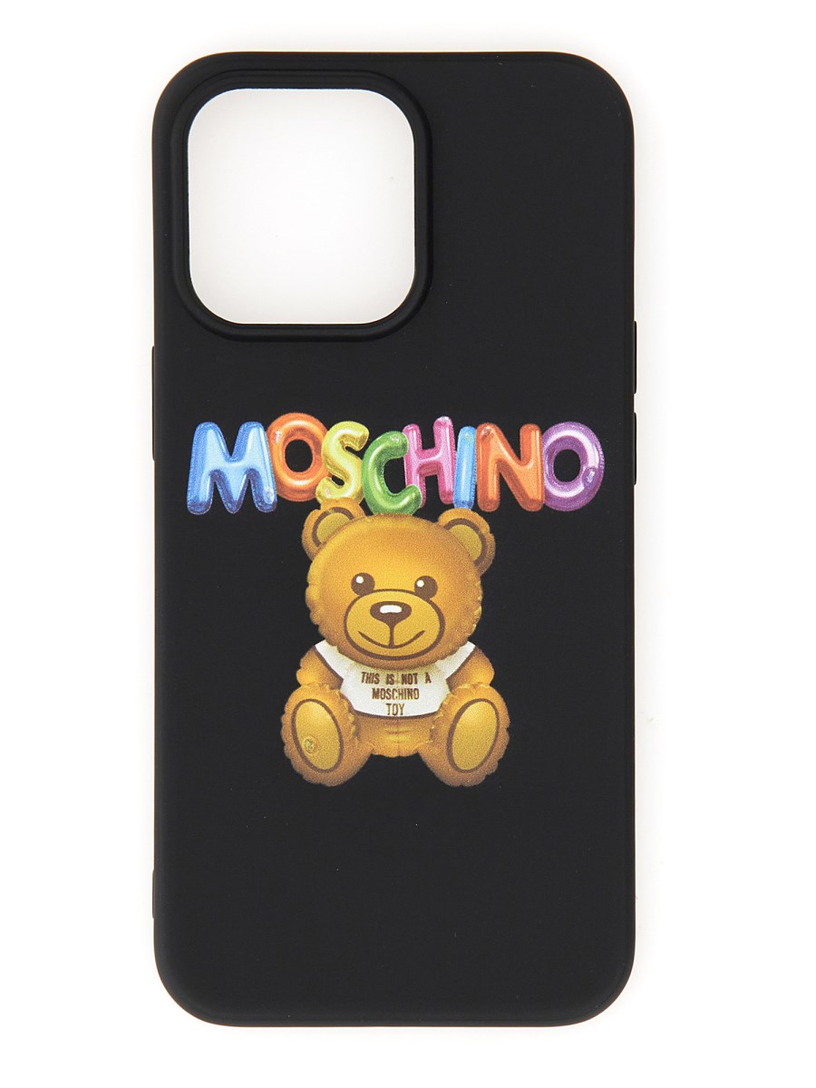 MOSCHINO IPHONE 13 PRO COVER WITH LOGO Eleonora Bonucci