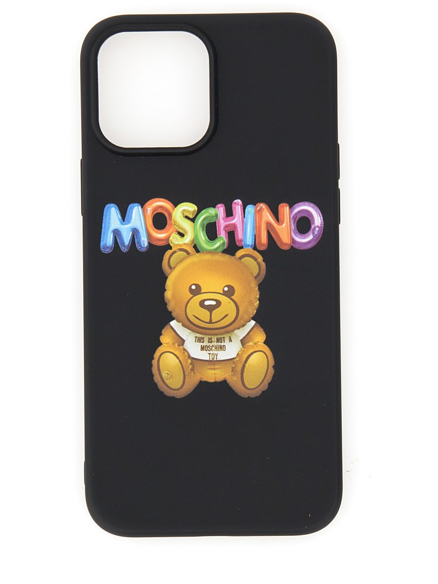 MOSCHINO - CASE FOR IPHONE 13 PRO MAX WITH LOGO - Eleonora Bonucci