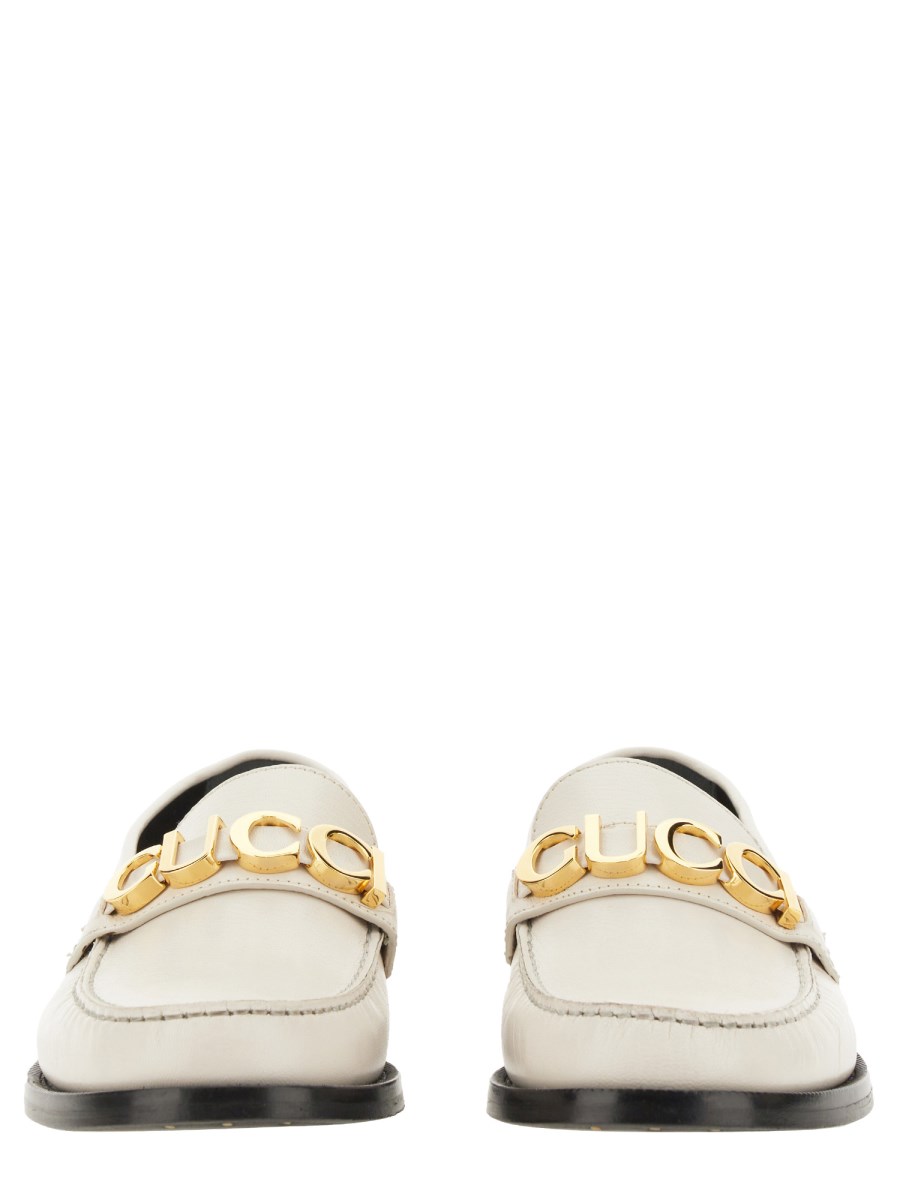 GUCCI - LOAFER WITH LOGO - Eleonora Bonucci