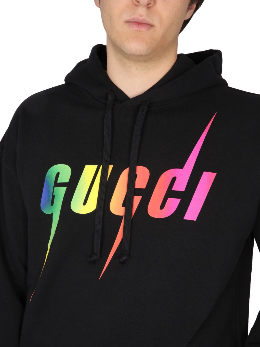 Gucci rainbow clearance hoodie