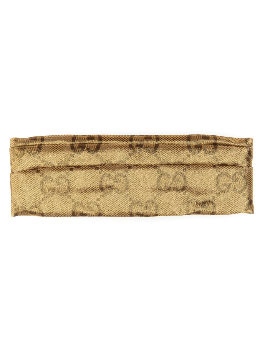 FASCIA PER CAPPELLI IN TESSUTO GG 