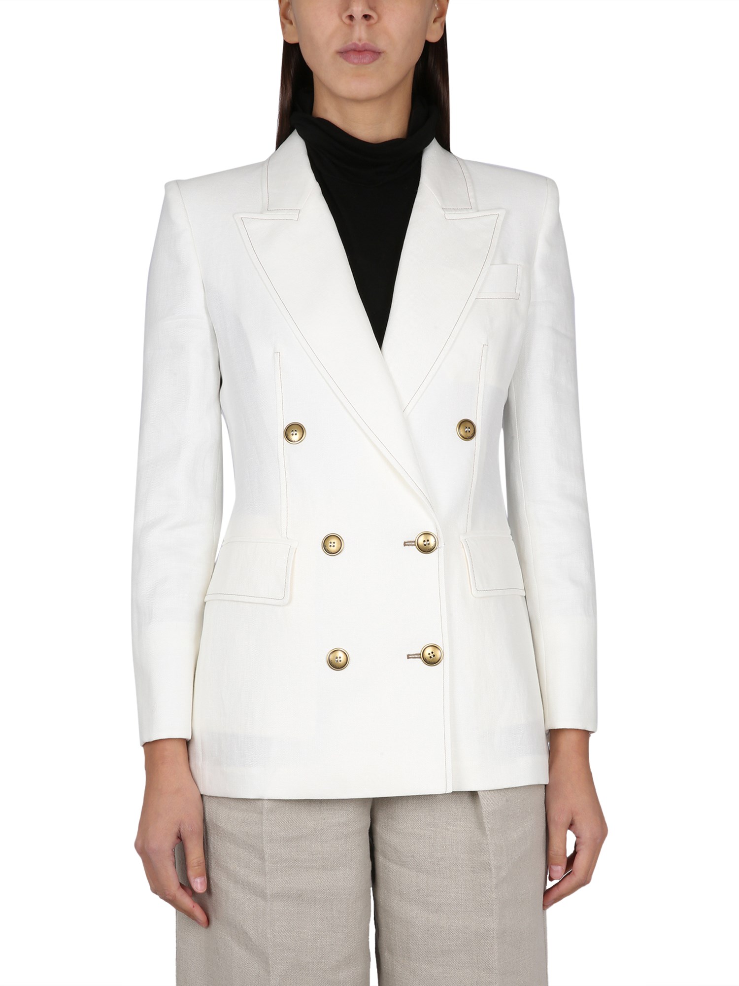 Max Mara True Jacket In White