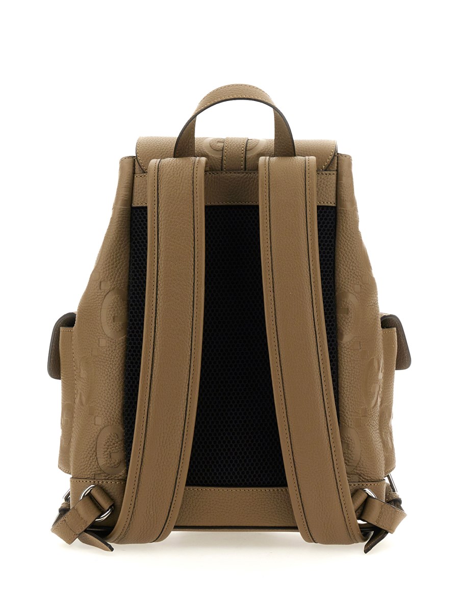 Gucci soft leather online backpack