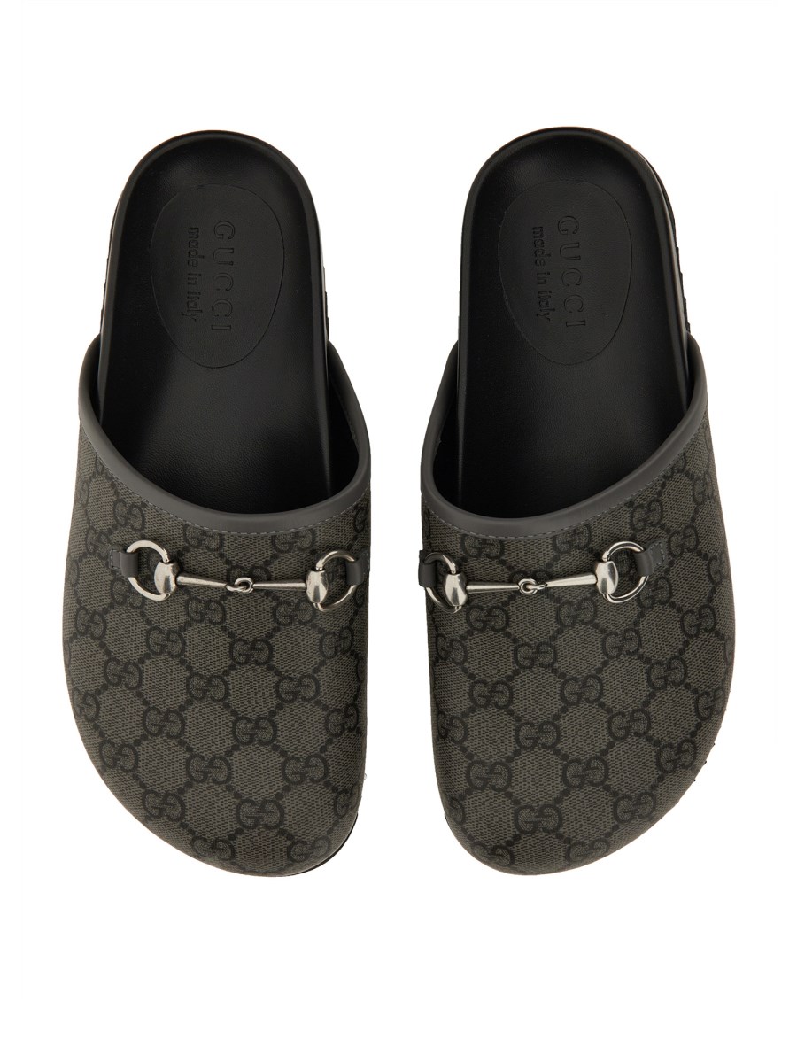 GUCCI - GG SABOT WITH CLAMP - Eleonora Bonucci GUCCI - GG SABOT WITH CLAMP - Eleonora Bonucci