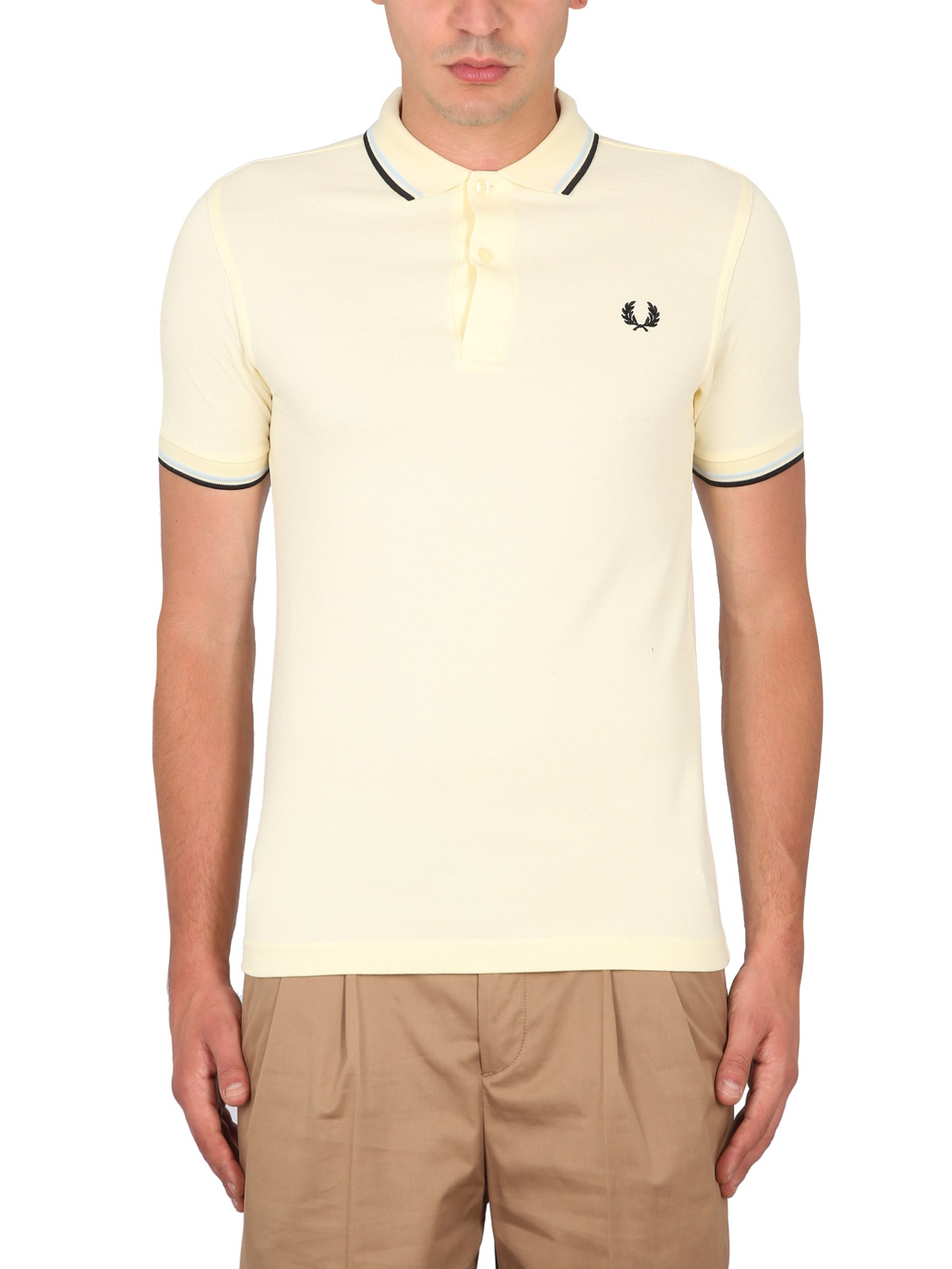 Fred Perry Logo-Embroidered Cotton-Piqué Polo Shirt, S