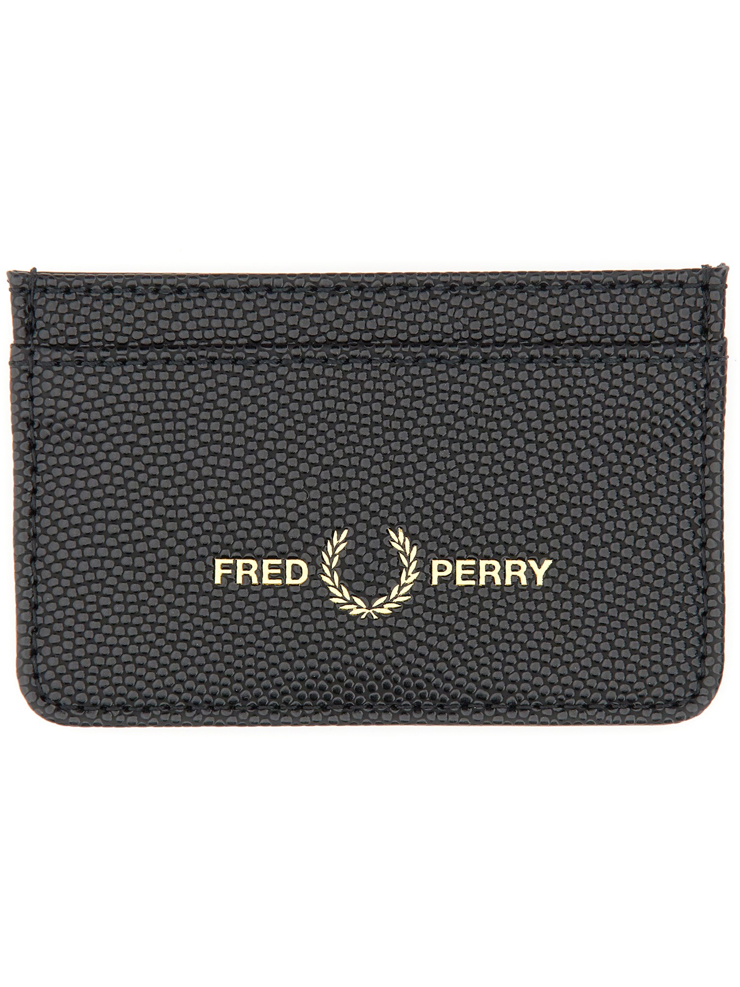Fred Perry Card Holder With Logo In Black
