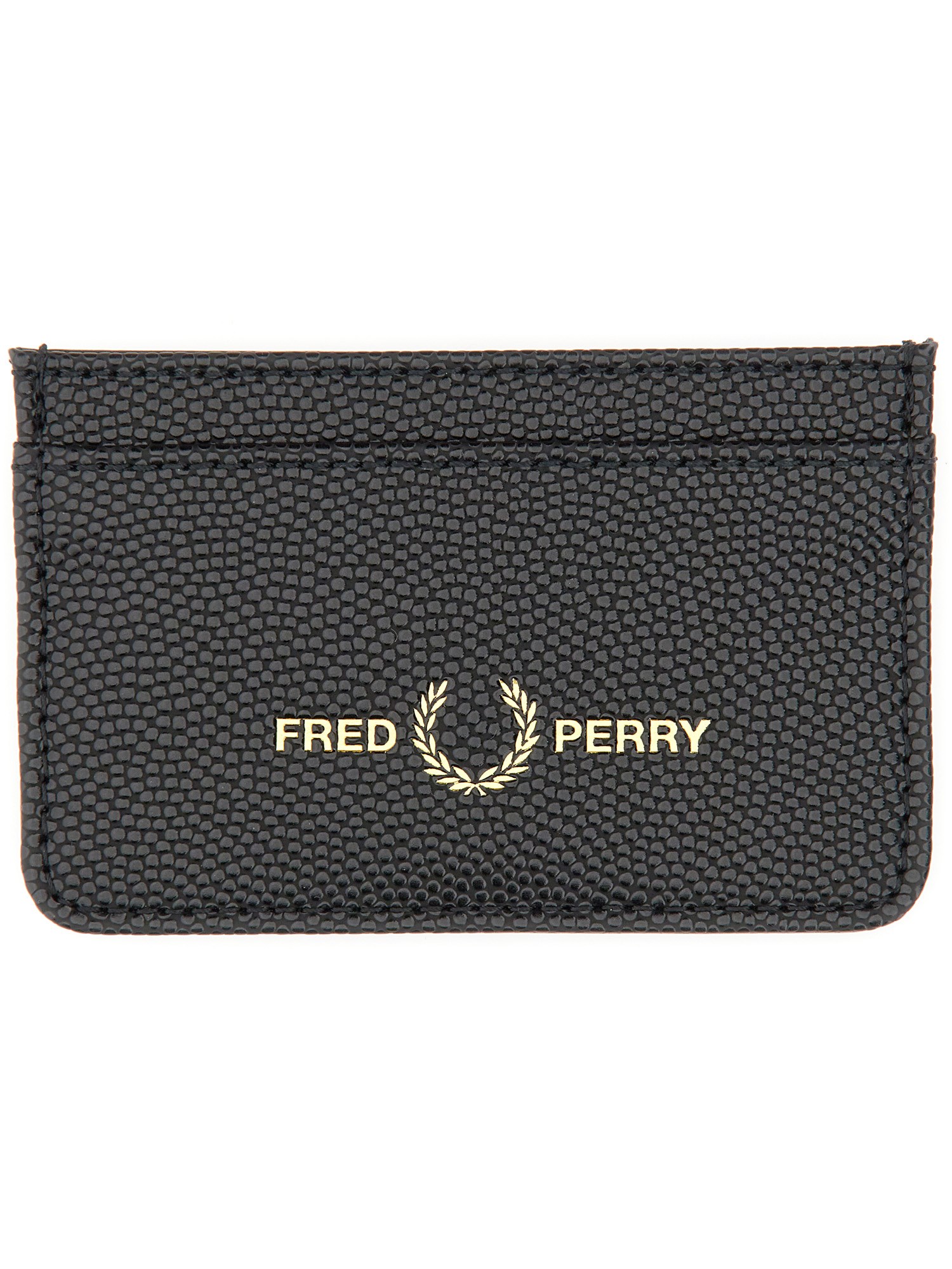 Fred Perry Card Holder With Logo In Black | ModeSens