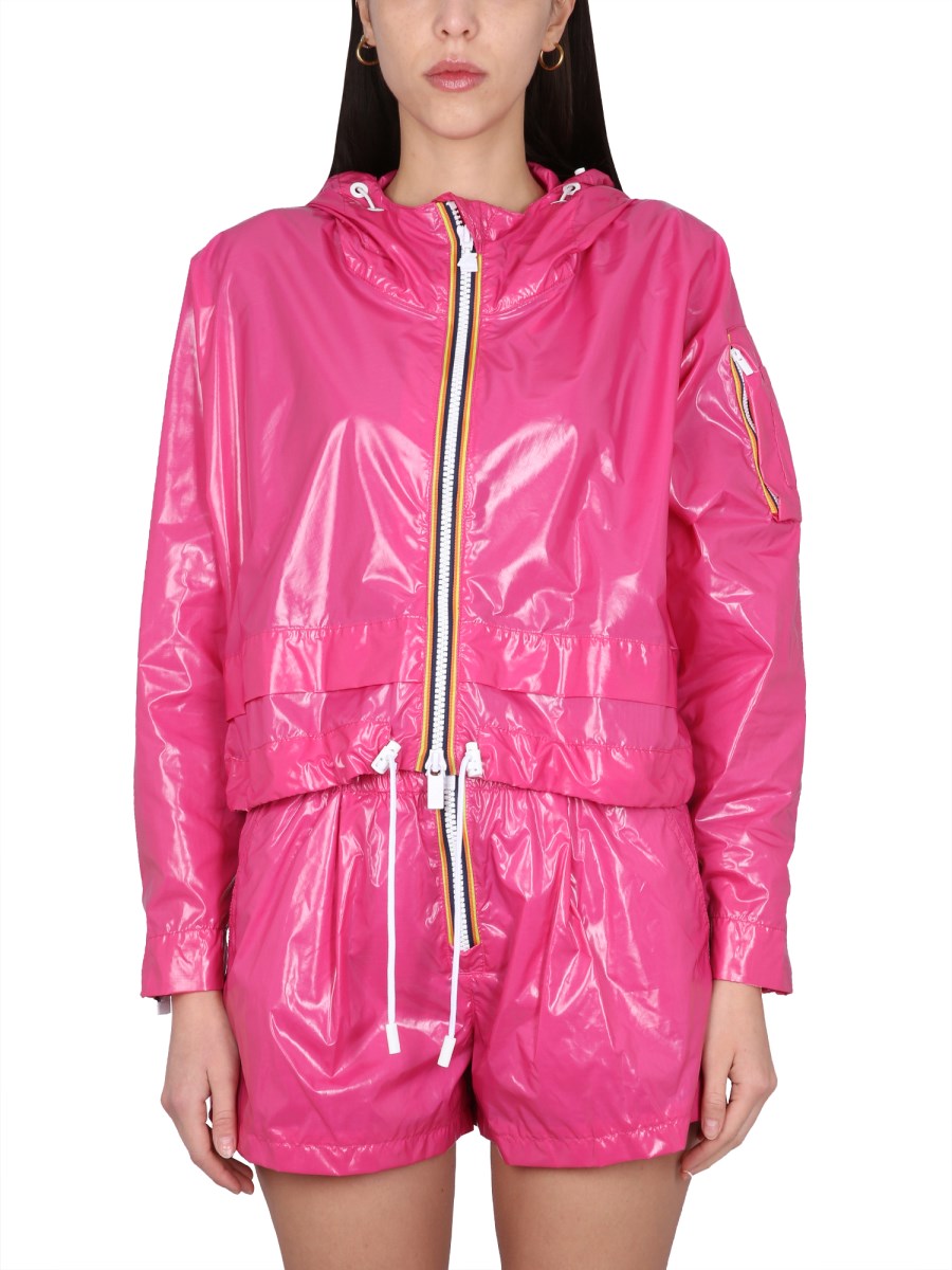 Satin Nylon Sport Jogging Suit Made of Shiny Nylon -  Canada