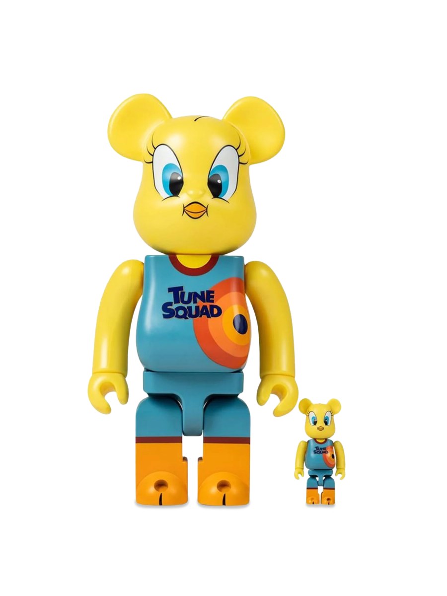 MEDICOM TOY - TWEETY SPACE JAM FIGURE SET BE@RBRICK 100% AND 400