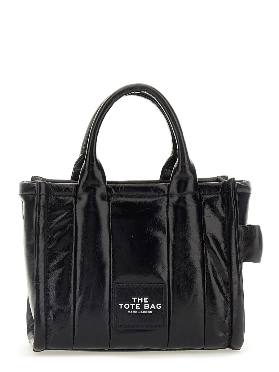 MARC JACOBS - THE TOTE SMALL LEATHER BAG - Eleonora Bonucci