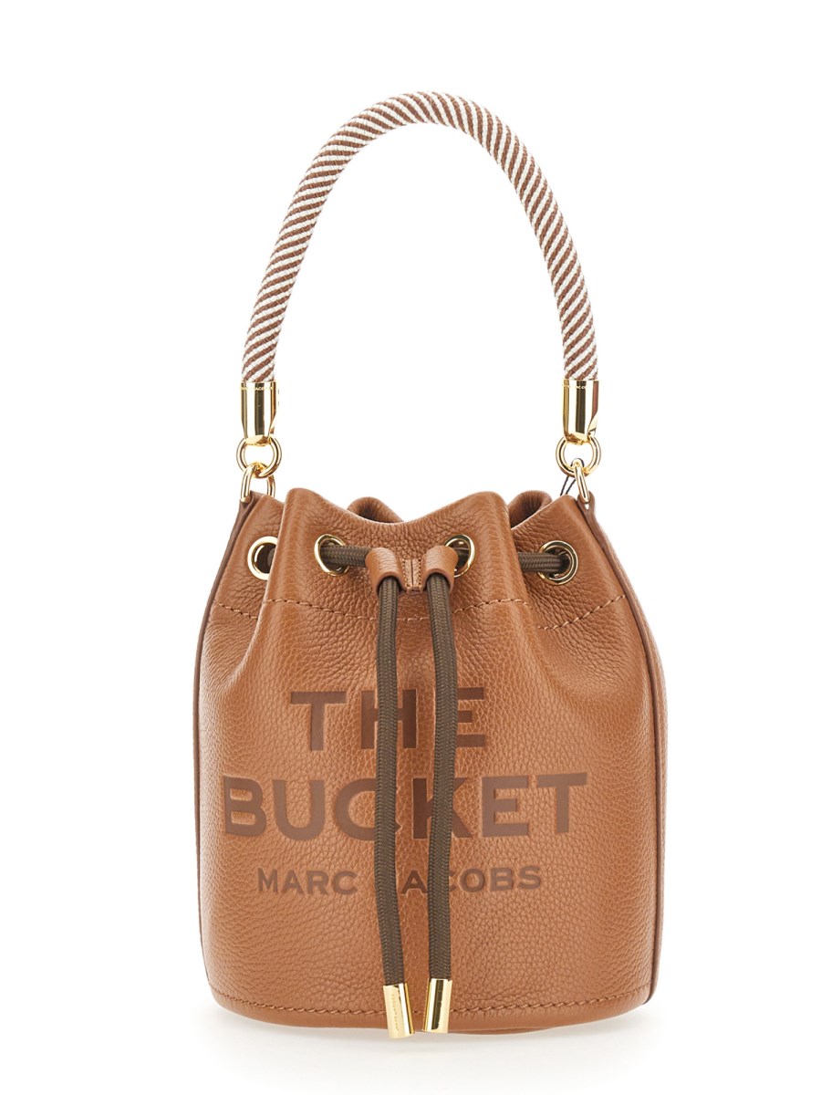 MARC JACOBS - LEATHER THE BUCKET BAG - Eleonora Bonucci