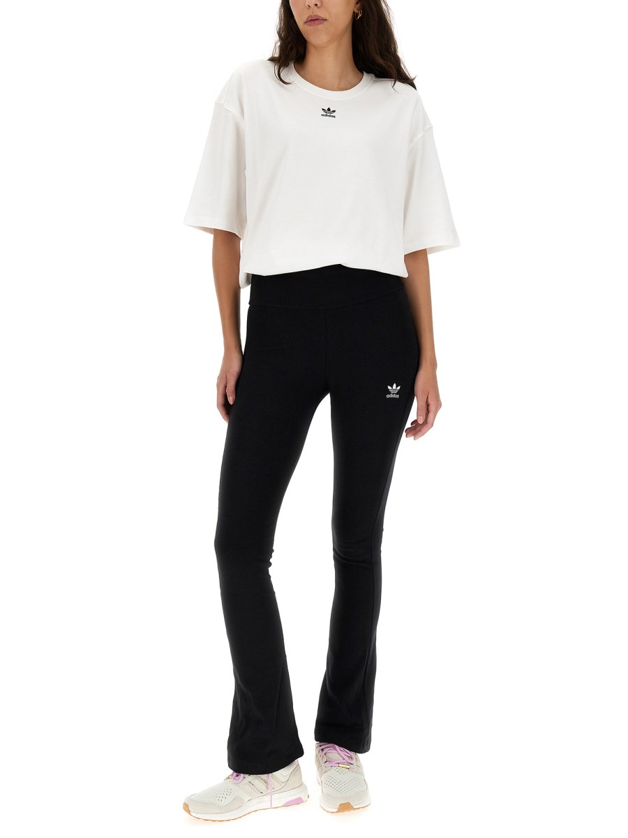 ADIDAS ORIGINALS - ESSENTIALS RIB FLARED PANT - Eleonora Bonucci