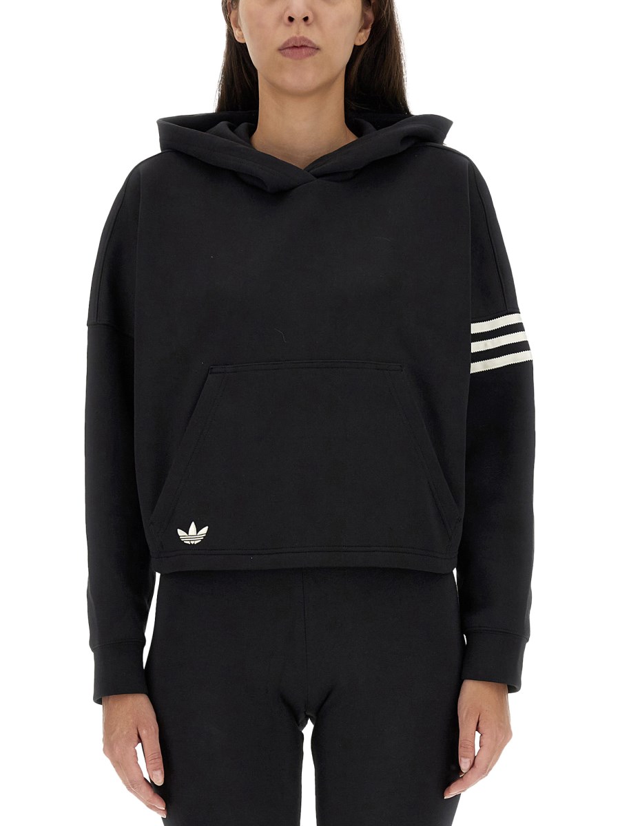 felpa adidas hoodie cropped