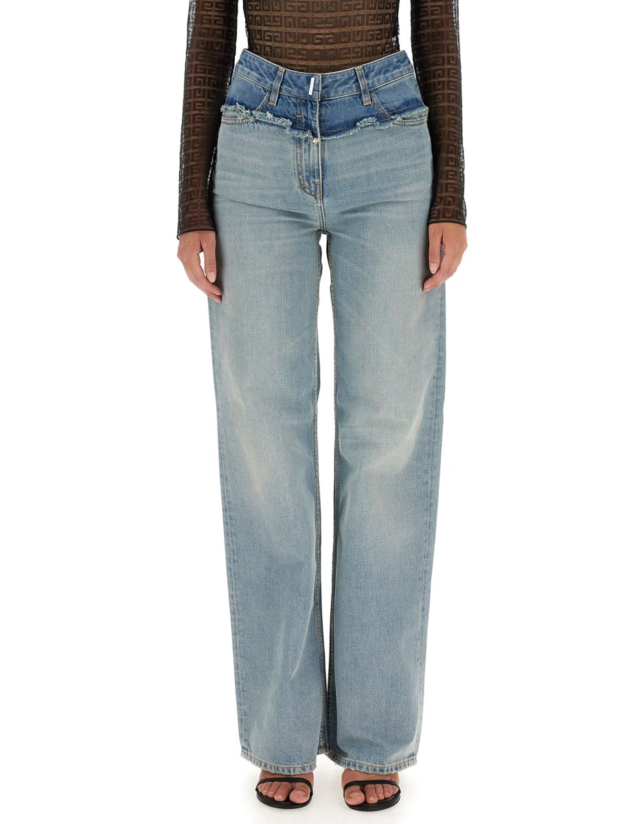 GIVENCHY JEANS OVERSIZE IN DENIM