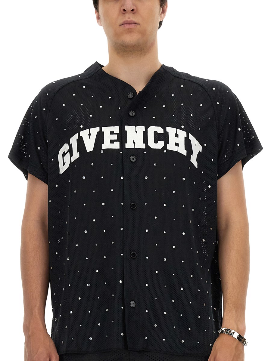 Givenchy shirt holes best sale