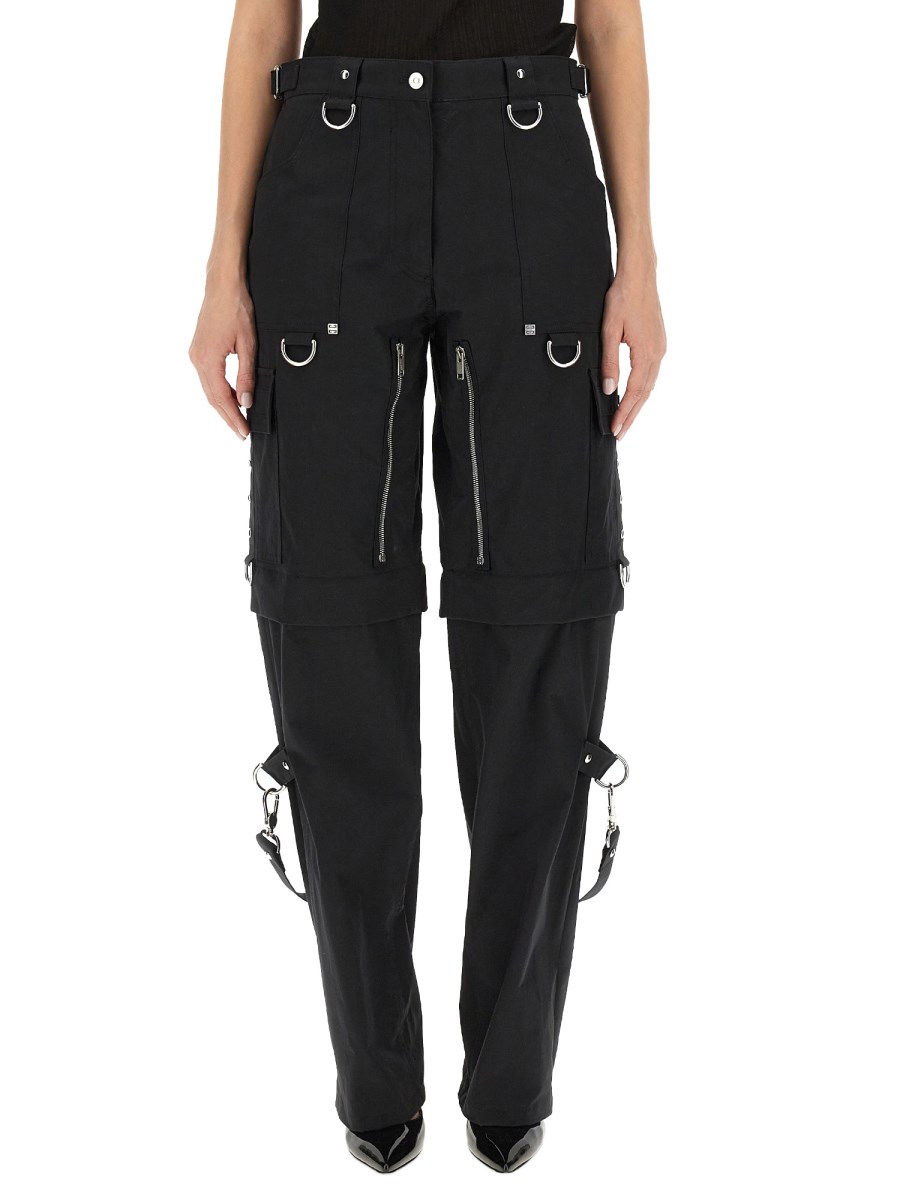 GIVENCHY PANTALONE MODULABILE IN NYLON