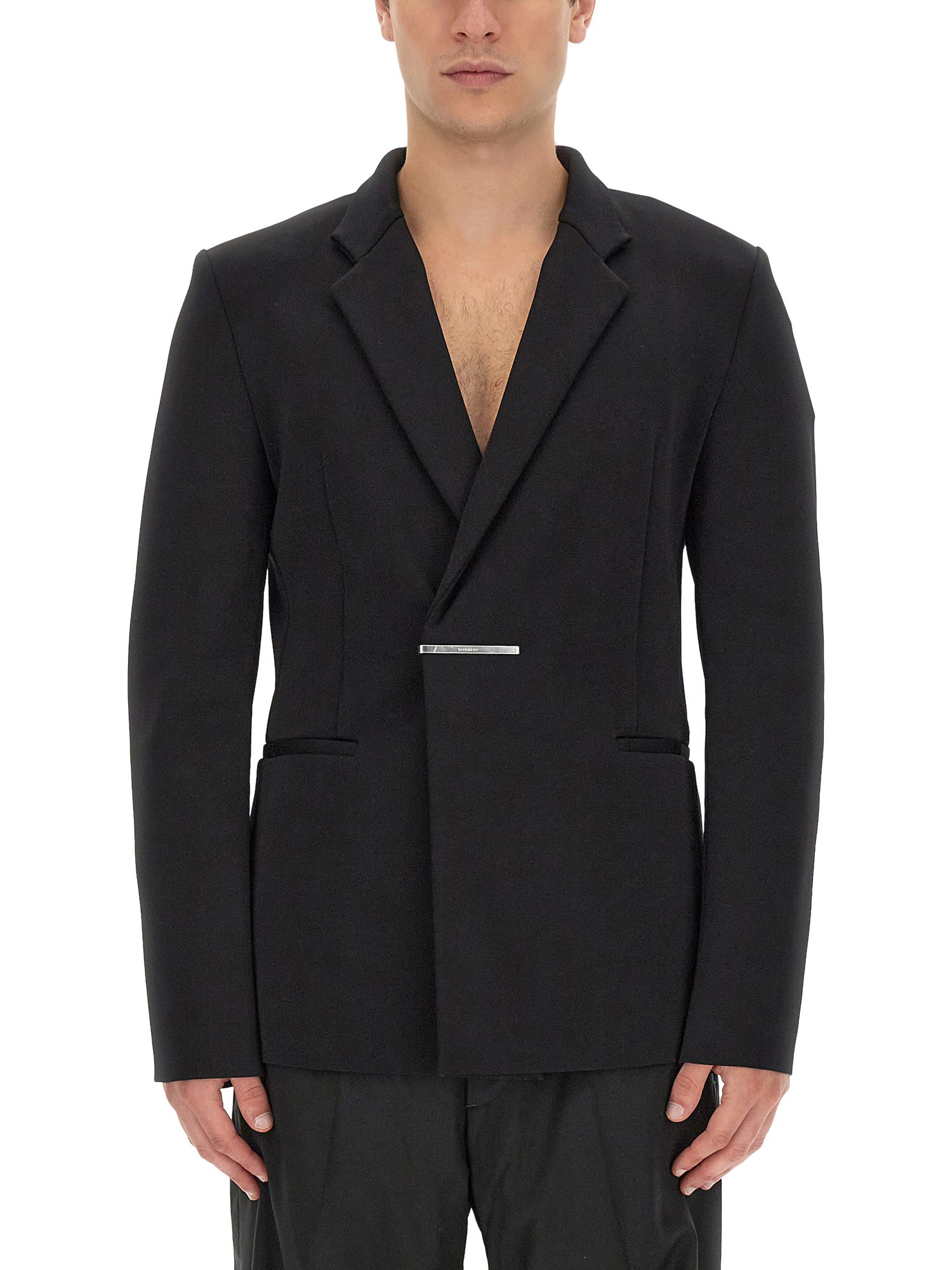 givenchy u-lock knit jacket