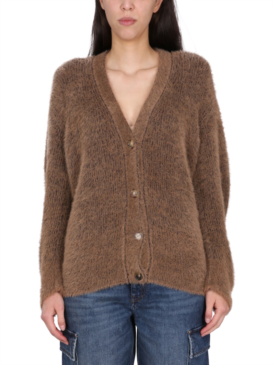 STELLA McCARTNEY CARDIGAN IN MISTO LANA