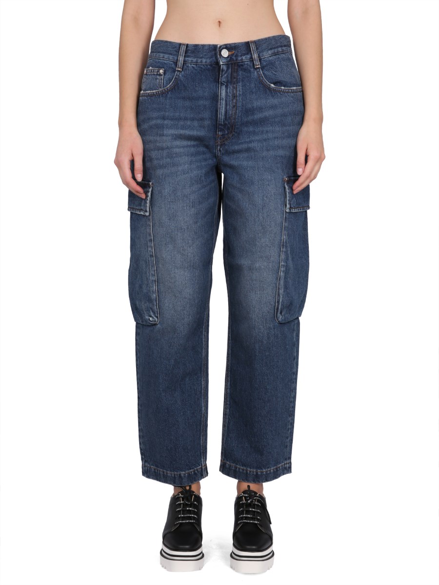 Topshop on sale cargo jeans