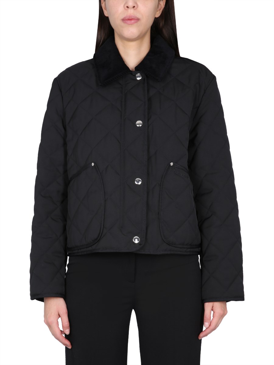 Burberry jacket best sale womens silver