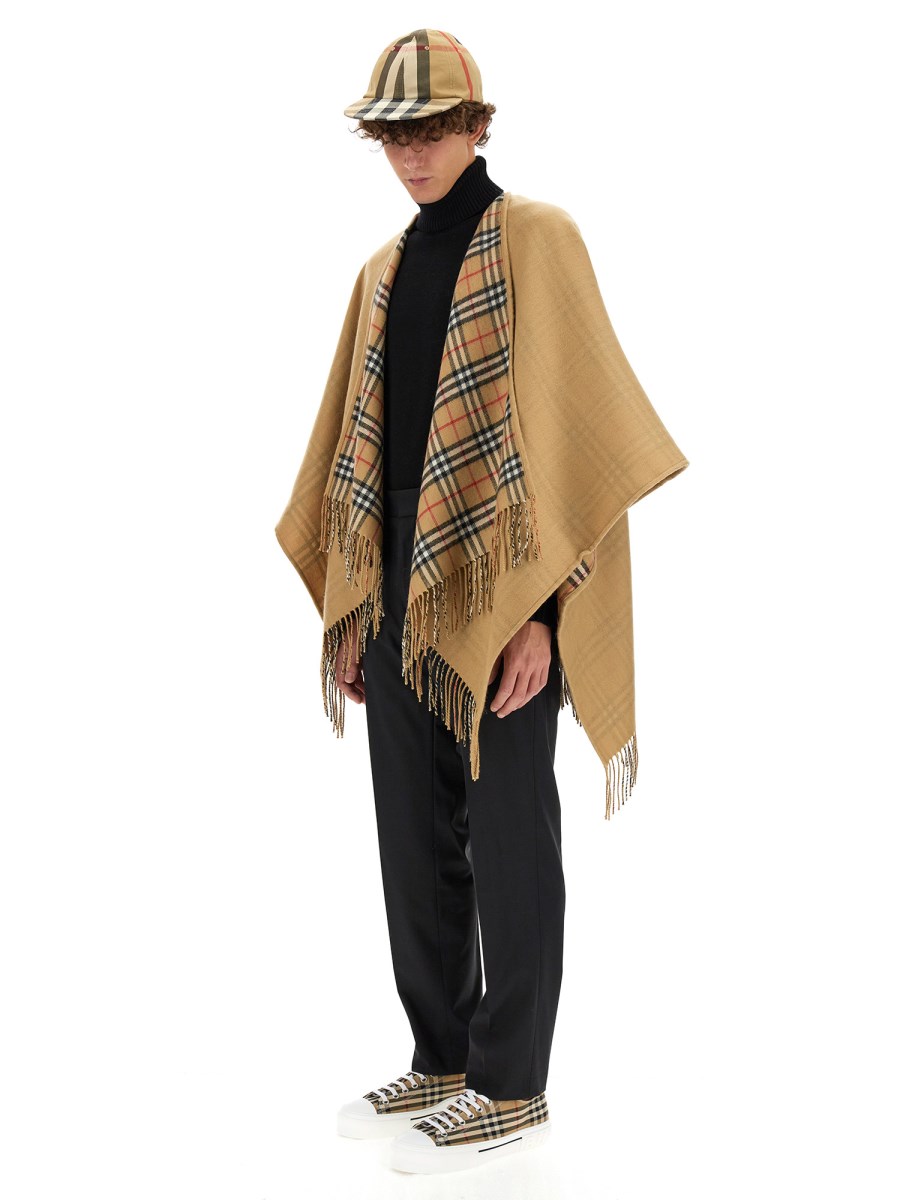 Burberry hot sale mens poncho