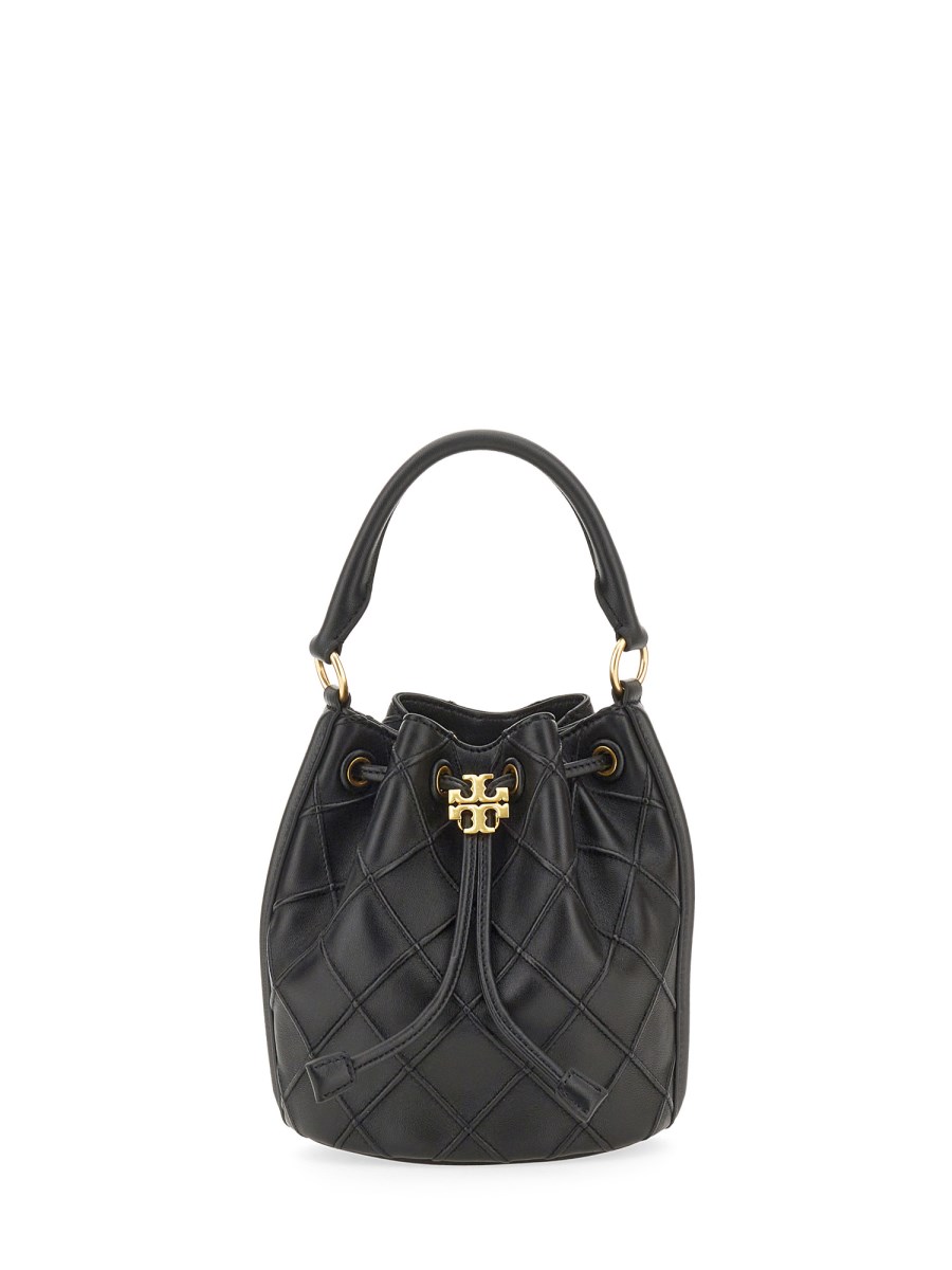 TORY BURCH - FLEMING SOFT BUCKET BAG SMALL - Eleonora Bonucci