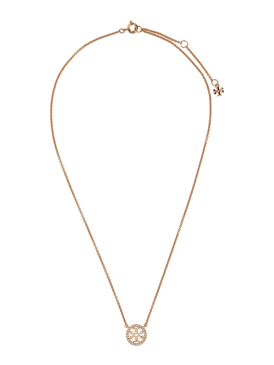 Tory burch clearance logo necklace