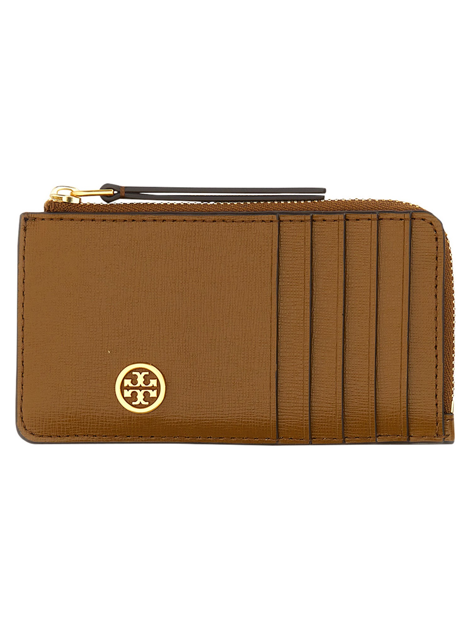 tory burch card holder with logo