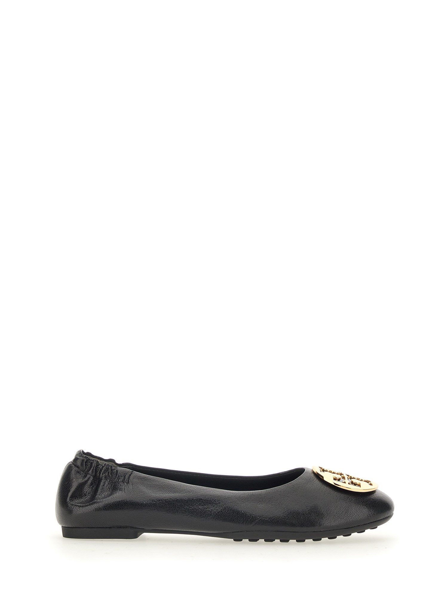 Shop Tory Burch Claire Ballet Flat In Black