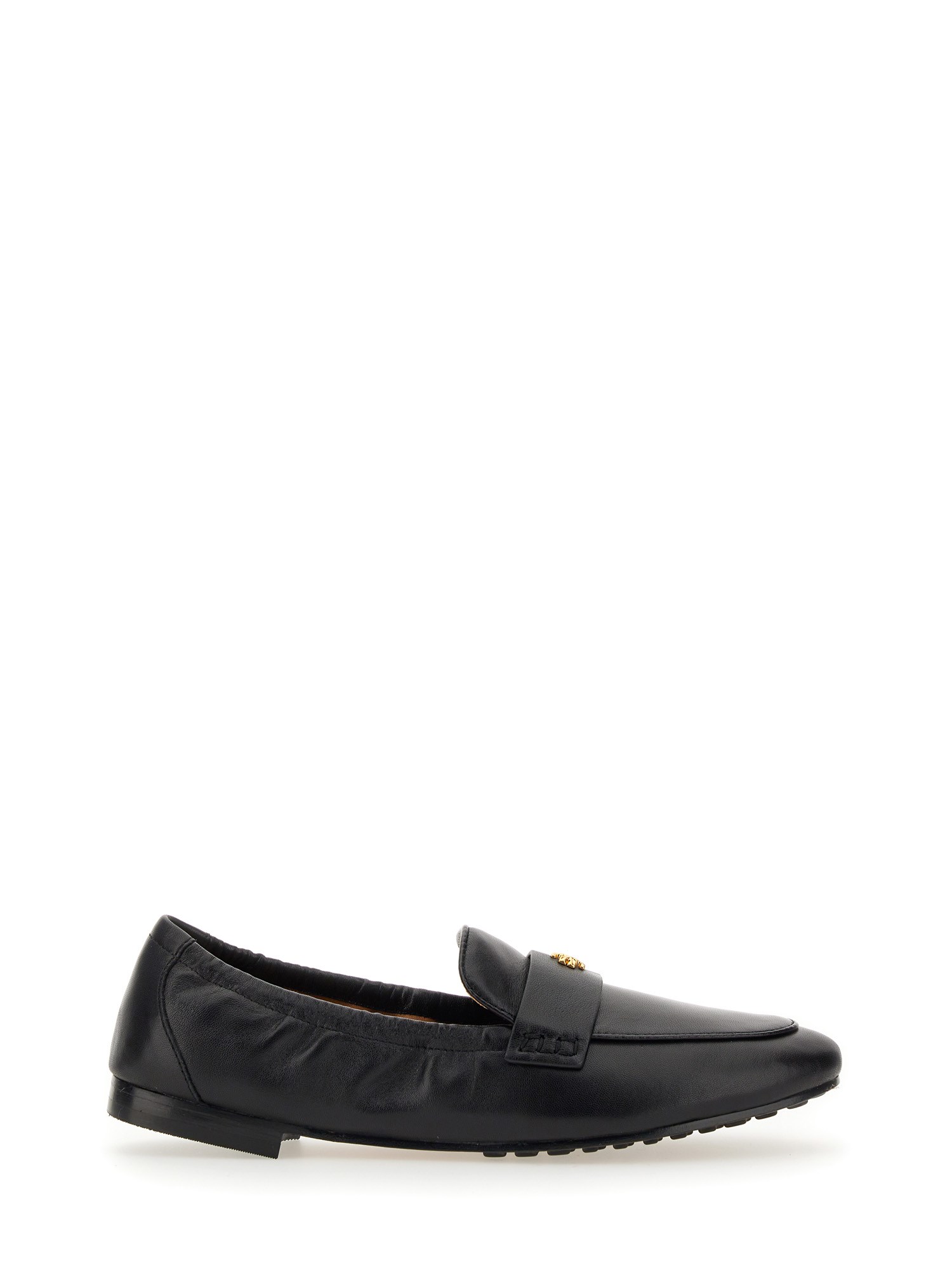 Shop Tory Burch Moccasin Ballerina In Black