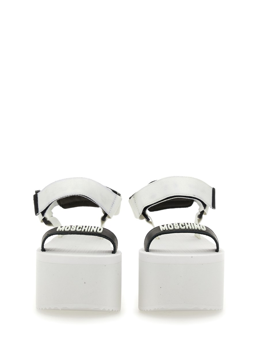 MOSCHINO PLATFORM SANDAL Eleonora Bonucci