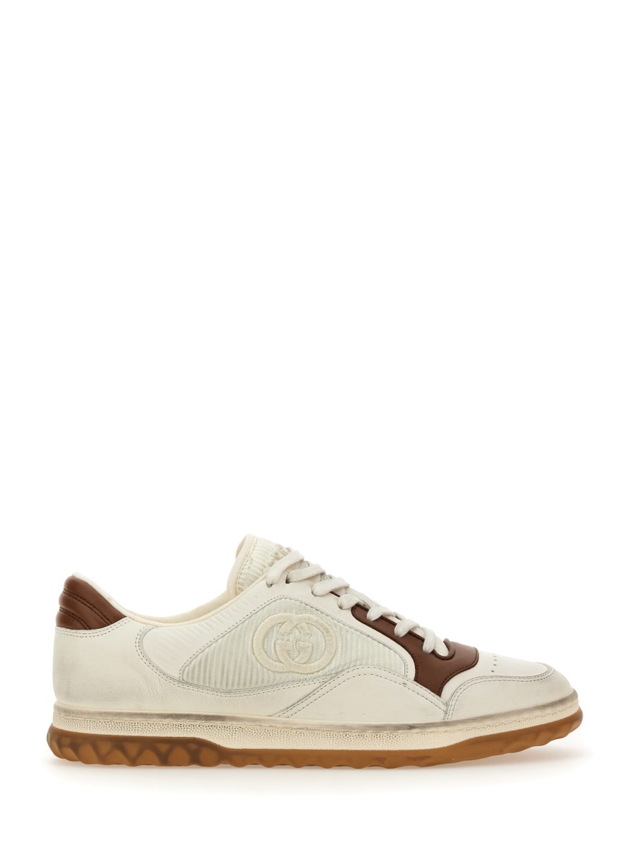 GUCCI - MAC80 LEATHER SNEAKER - Eleonora Bonucci