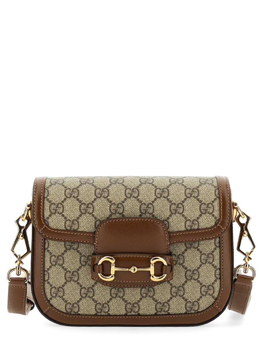 GUCCI MINI GUCCI HORSEBIT 1955 FABRIC GG BAG Eleonora Bonucci