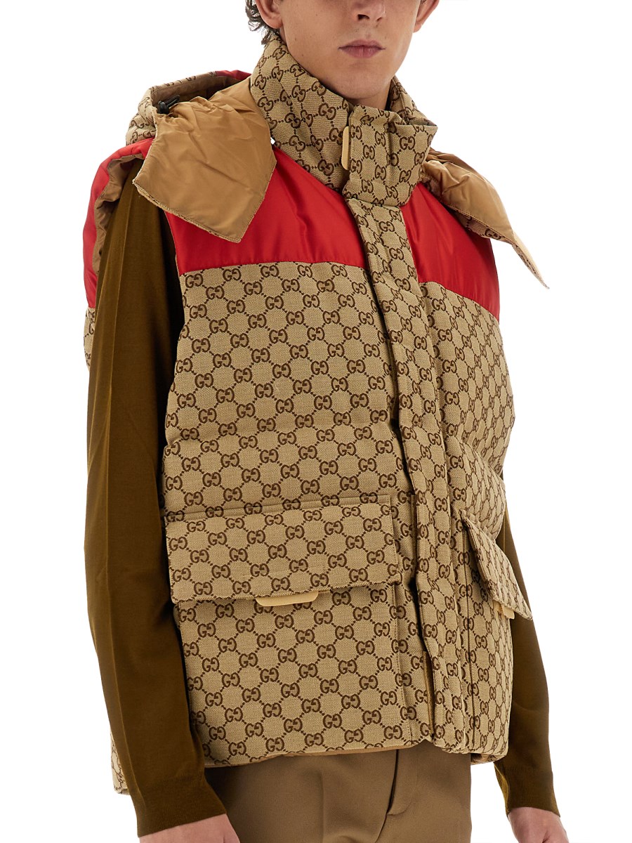 Gucci sleeveless jacket best sale