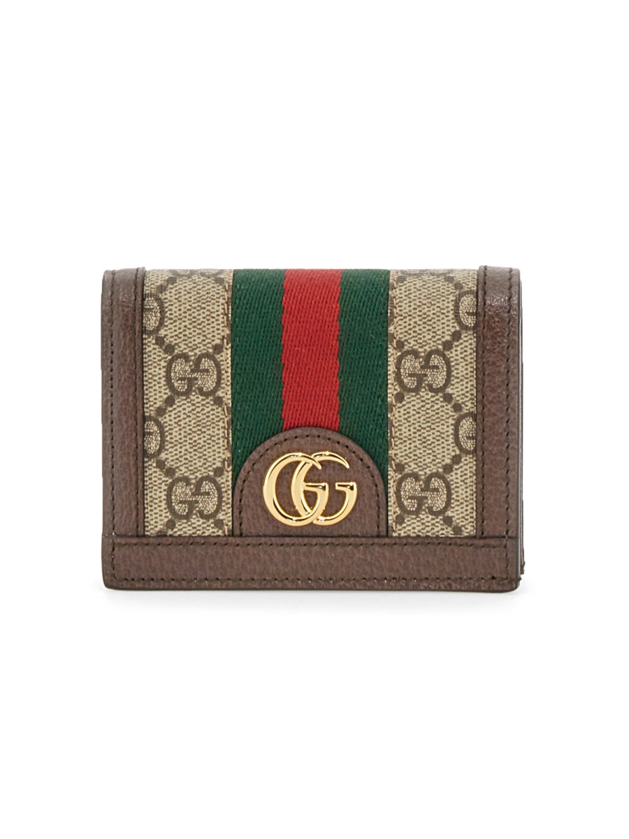 GUCCI - OPHIDIA SMALL WALLET IN GG SUPREME - Eleonora Bonucci