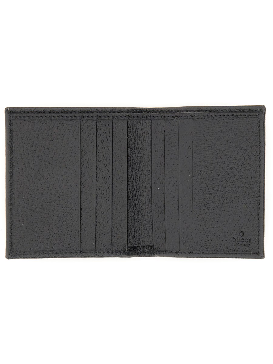 GG Crystal bi-fold wallet