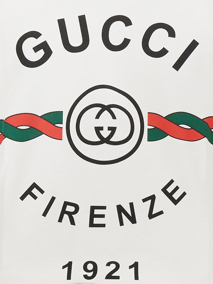 GUCCI - COTTON JERSEY T-SHIRT - Eleonora Bonucci