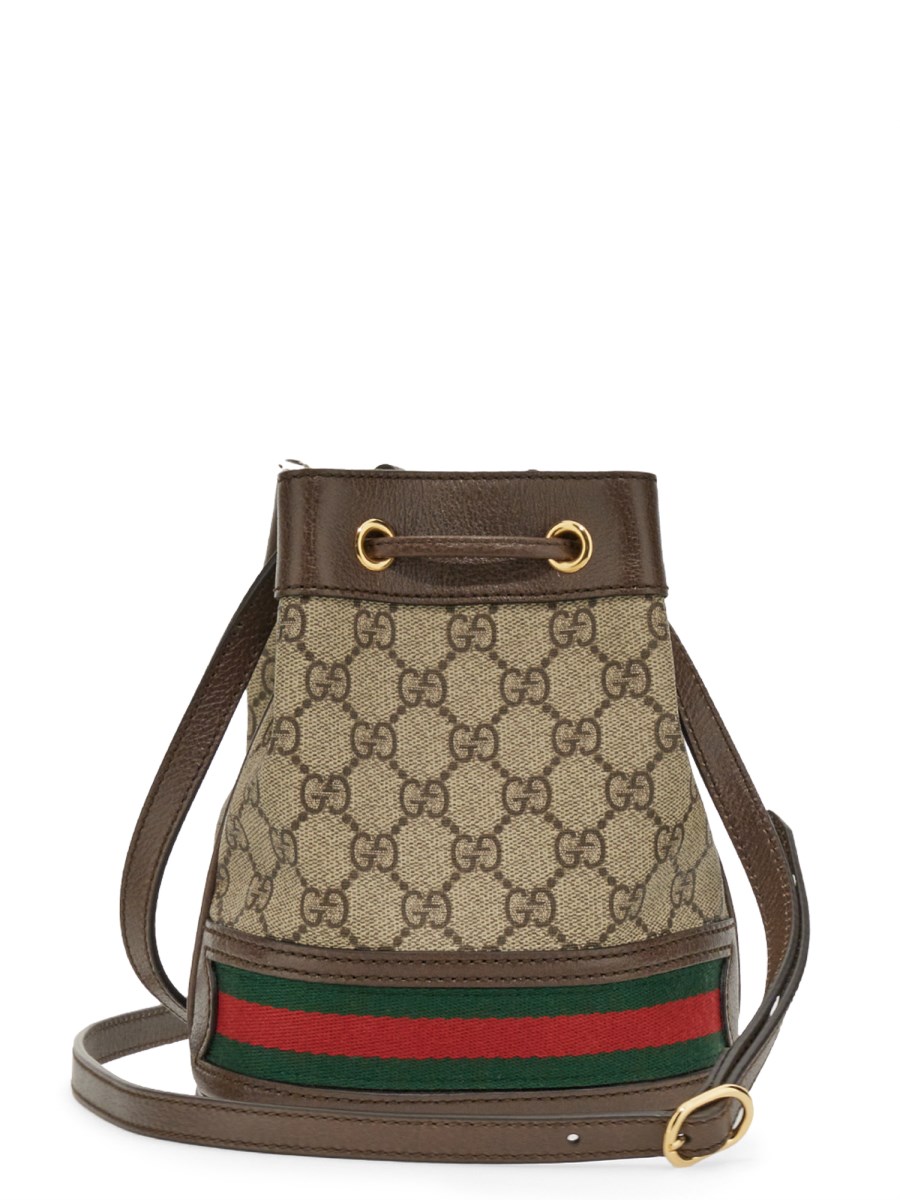 GUCCI MINI OPHIDIA BUCKET BAG IN GG Eleonora Bonucci