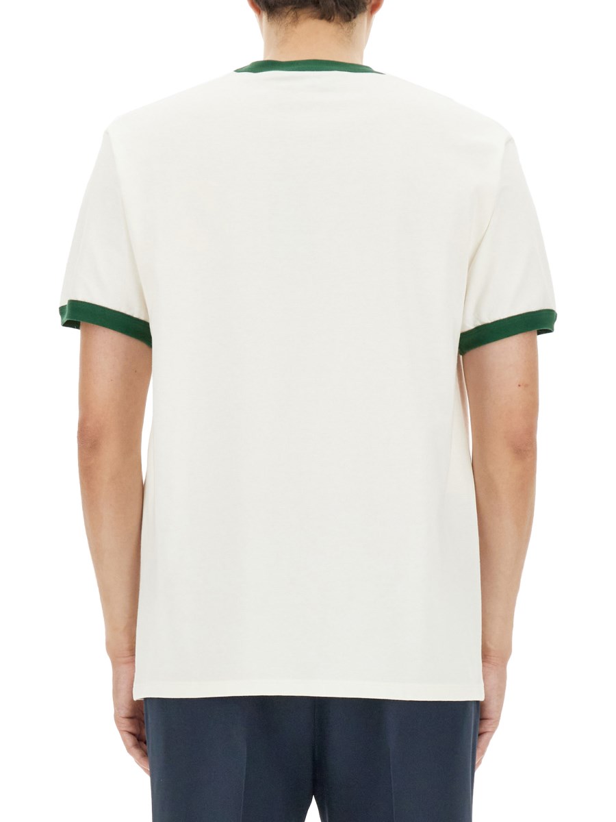 GUCCI Melange grey crew-neck T-shirt in jersey