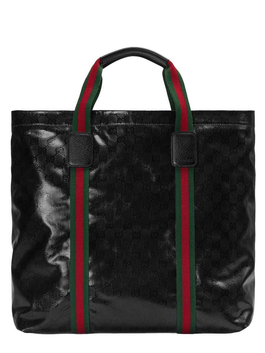 Gucci shopping sale bag tessuto