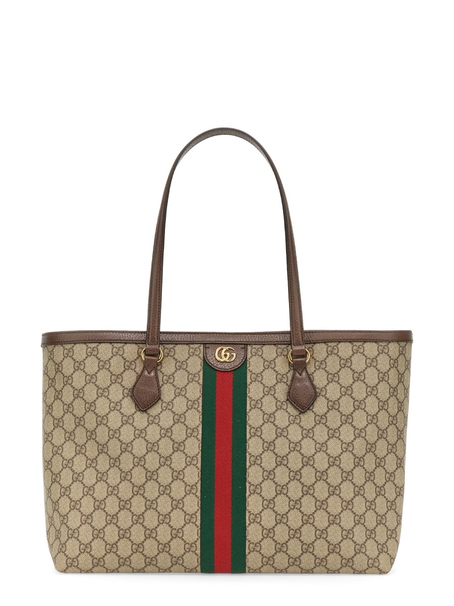 Borsa Ophidia in pelle, Gucci