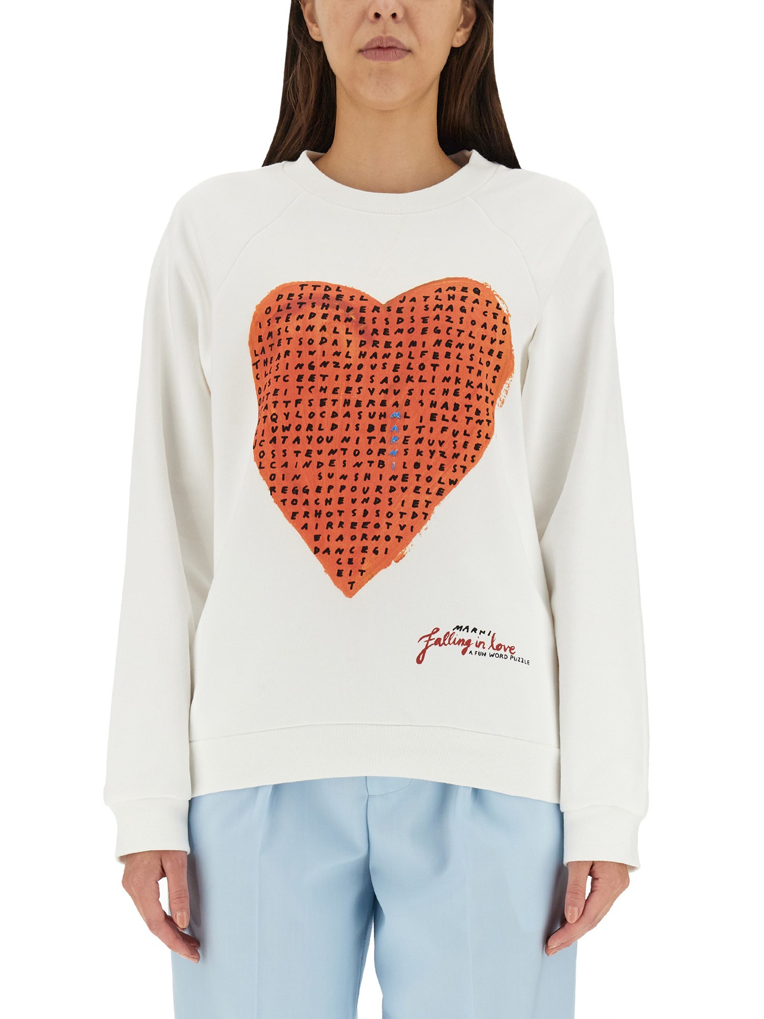marni heart crucipuzzle sweatshirt