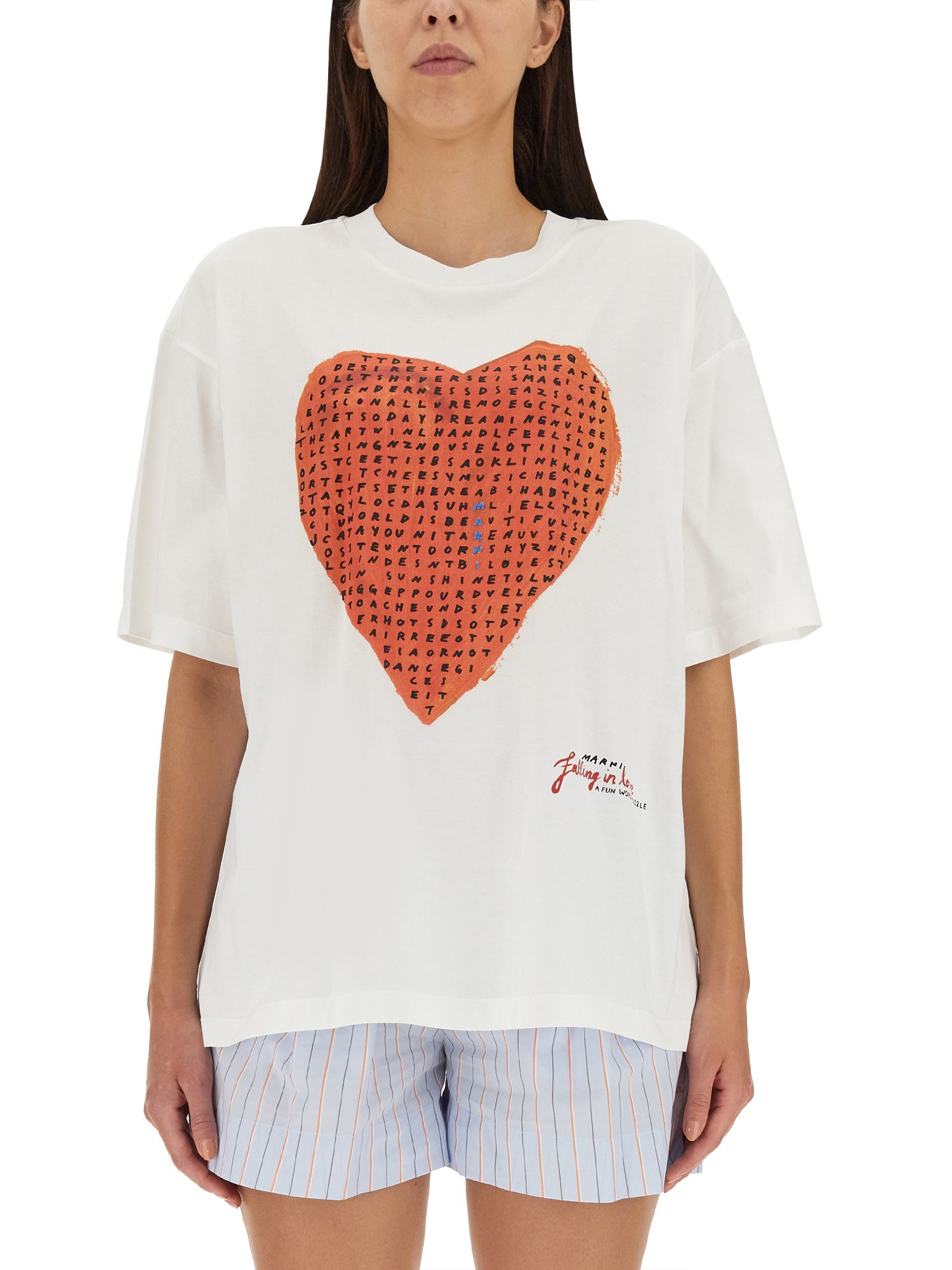 marni heart crucipuzzle t-shirt