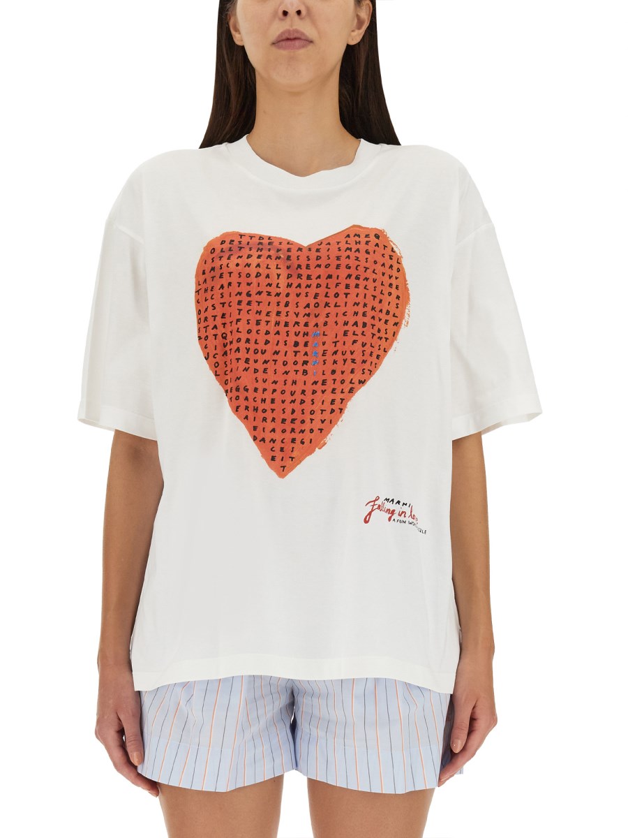 T-SHIRT CUORE CRUCIPUZZLE