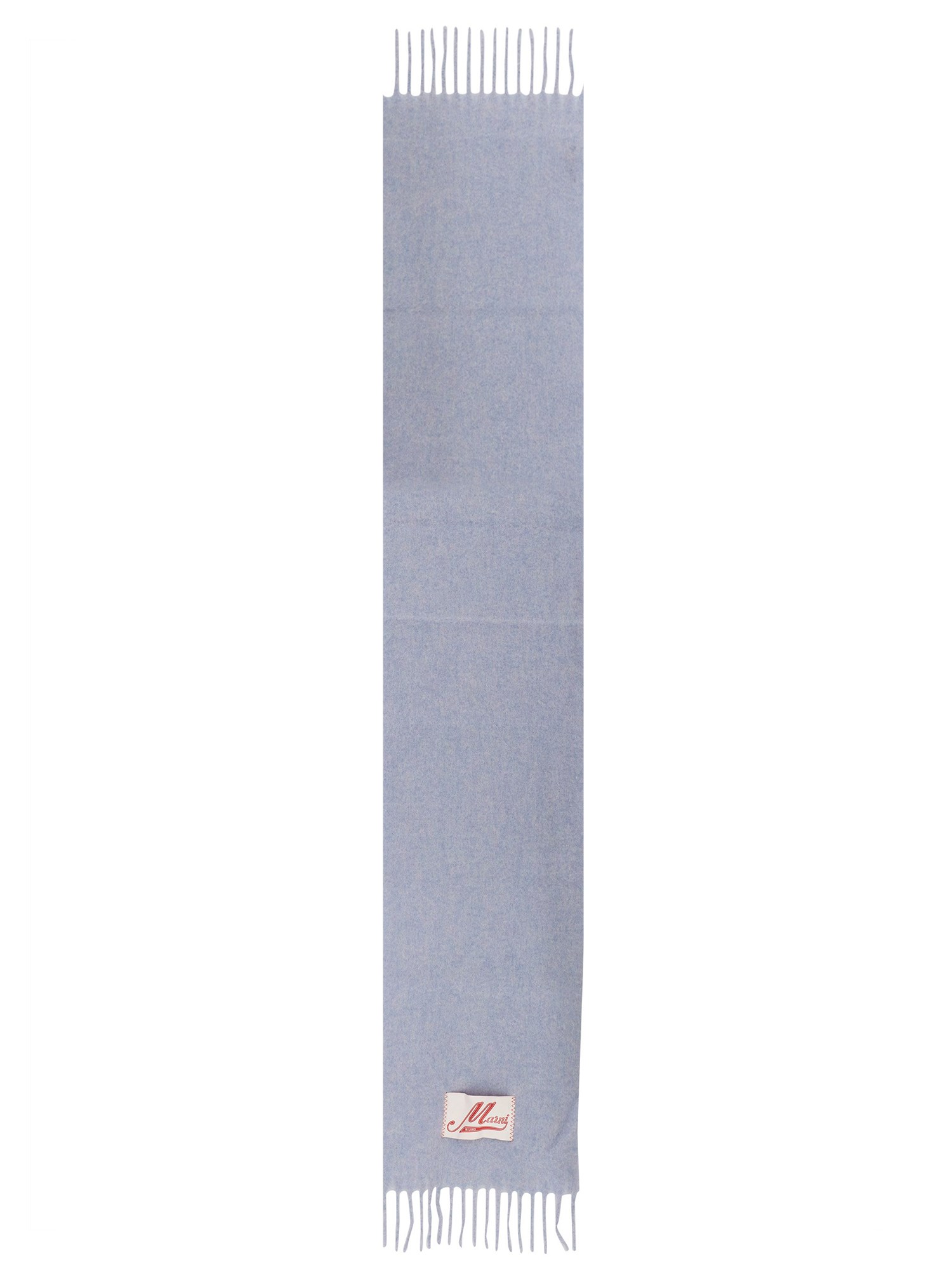Marni Sciarpa In Alpaca In Baby Blue