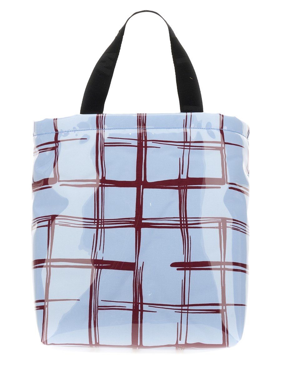 TOTE BAG IN CANVAS SPALMATO 