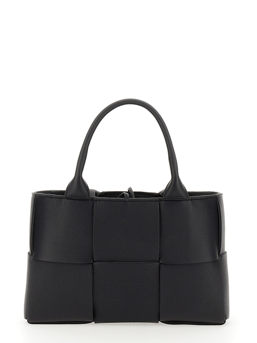 BOTTEGA VENETA - TOTO MINI BOW LEATHER BAG WITH WOVEN PATTERN ...