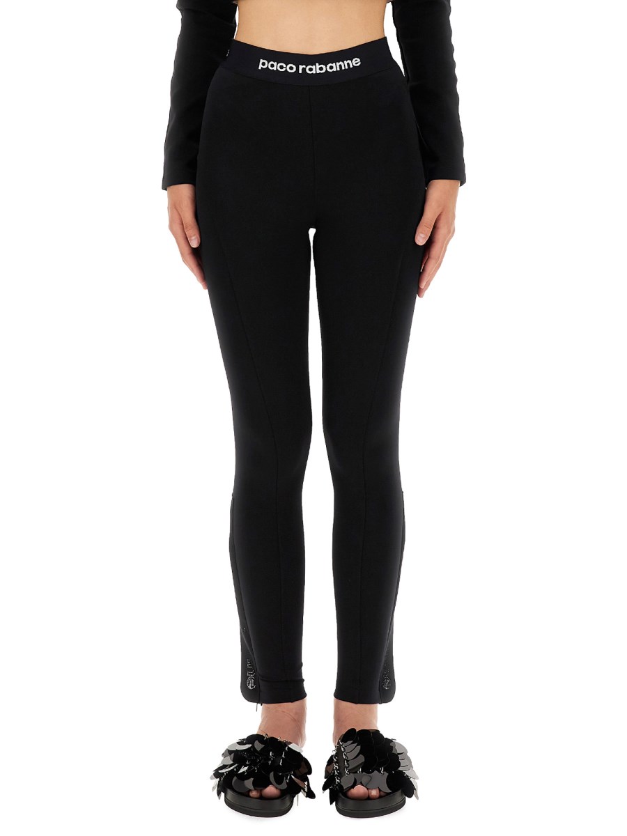 MICHAEL BY MICHAEL KORS - LOGO LEGGINGS IN TECHNICAL FABRIC - Eleonora  Bonucci