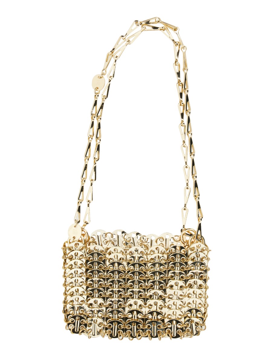 ショルダーバッグ・ポシェット Rabanne BORSA ICONIC \"1969 NANO\" (20PSS0127MET001 P040) Rabanne Iconic 1969 Nano Shoulder Bag | Silver | FARFETCH PL