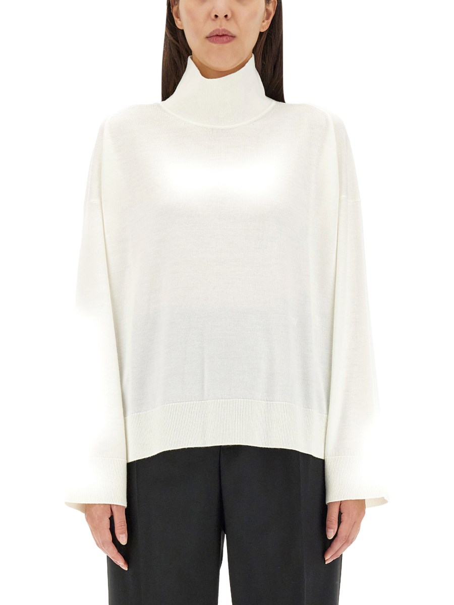 Bucko | Francesca V-Neck Sweater Dress | Black Heather main image 1